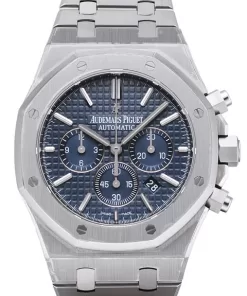 Audemars Piguet Royal Oak Chronograph Silver Blue Dial