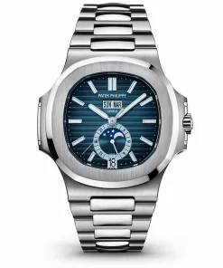 Patek Philippe Nautilus Blue Dial Moonphase